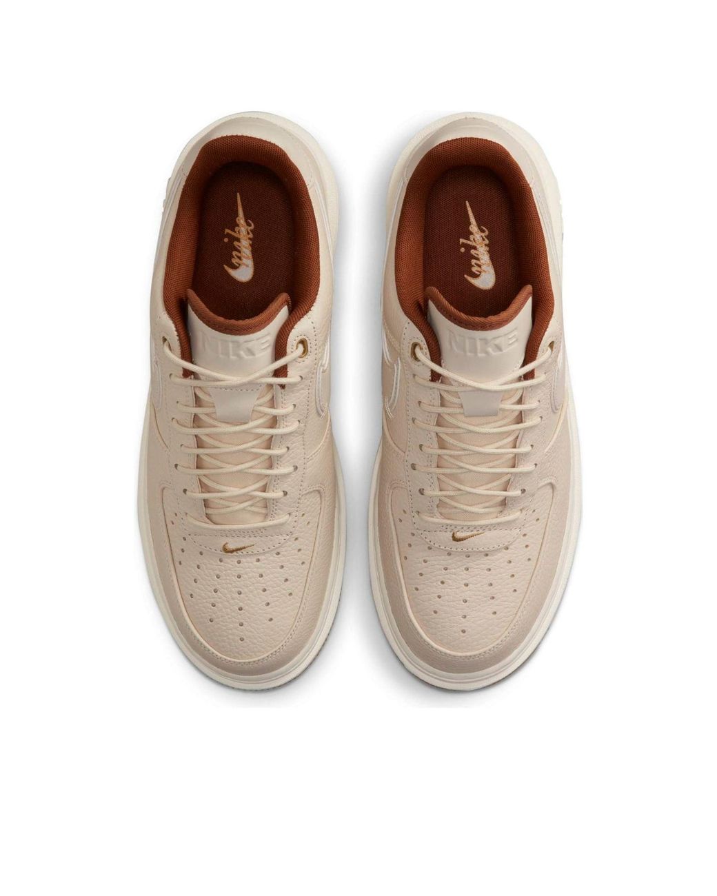 Nike White Air Force 1 Luxe 'Pecan' for men