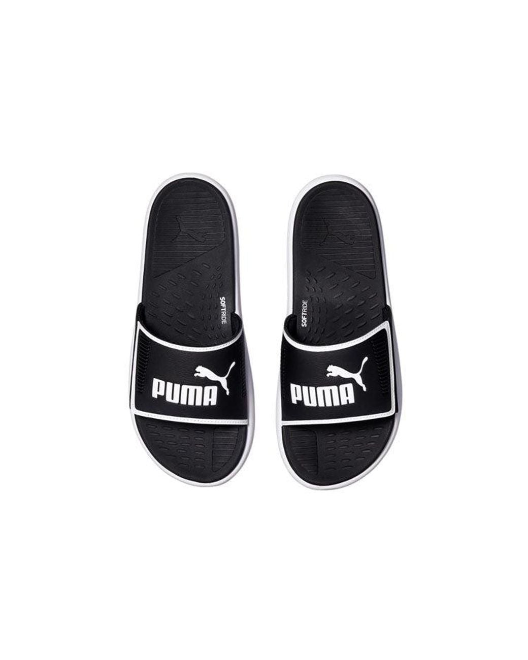 PUMA Blue Softride Slide for men