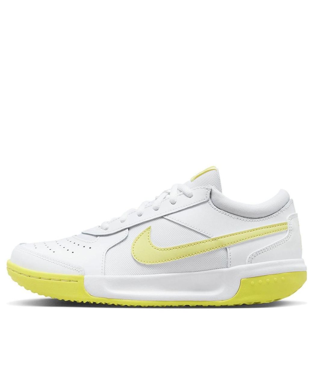 Nike White (Wmns) Court Zoom Lite 3 High Voltage'