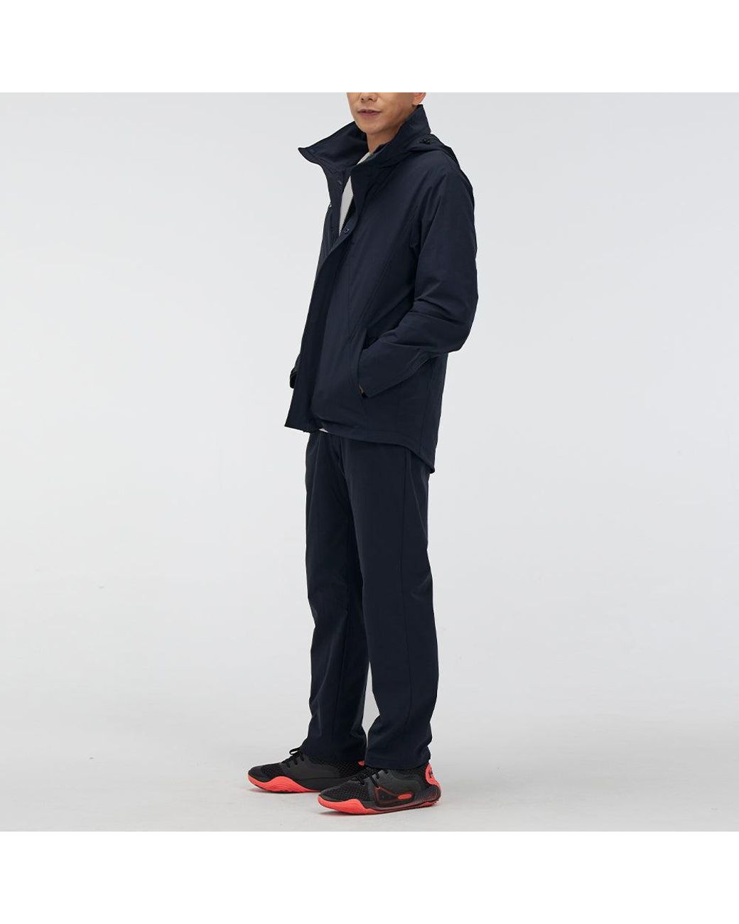 Under Armour Blue Windproof Hooded Training Jacket for men