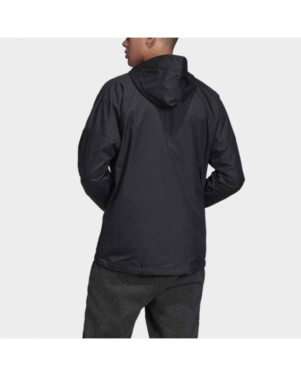 Adidas Black Training Zipper Sports Jacket for men