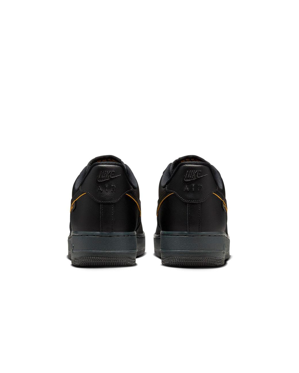 Nike Black Air Force 1 '07 University' for men
