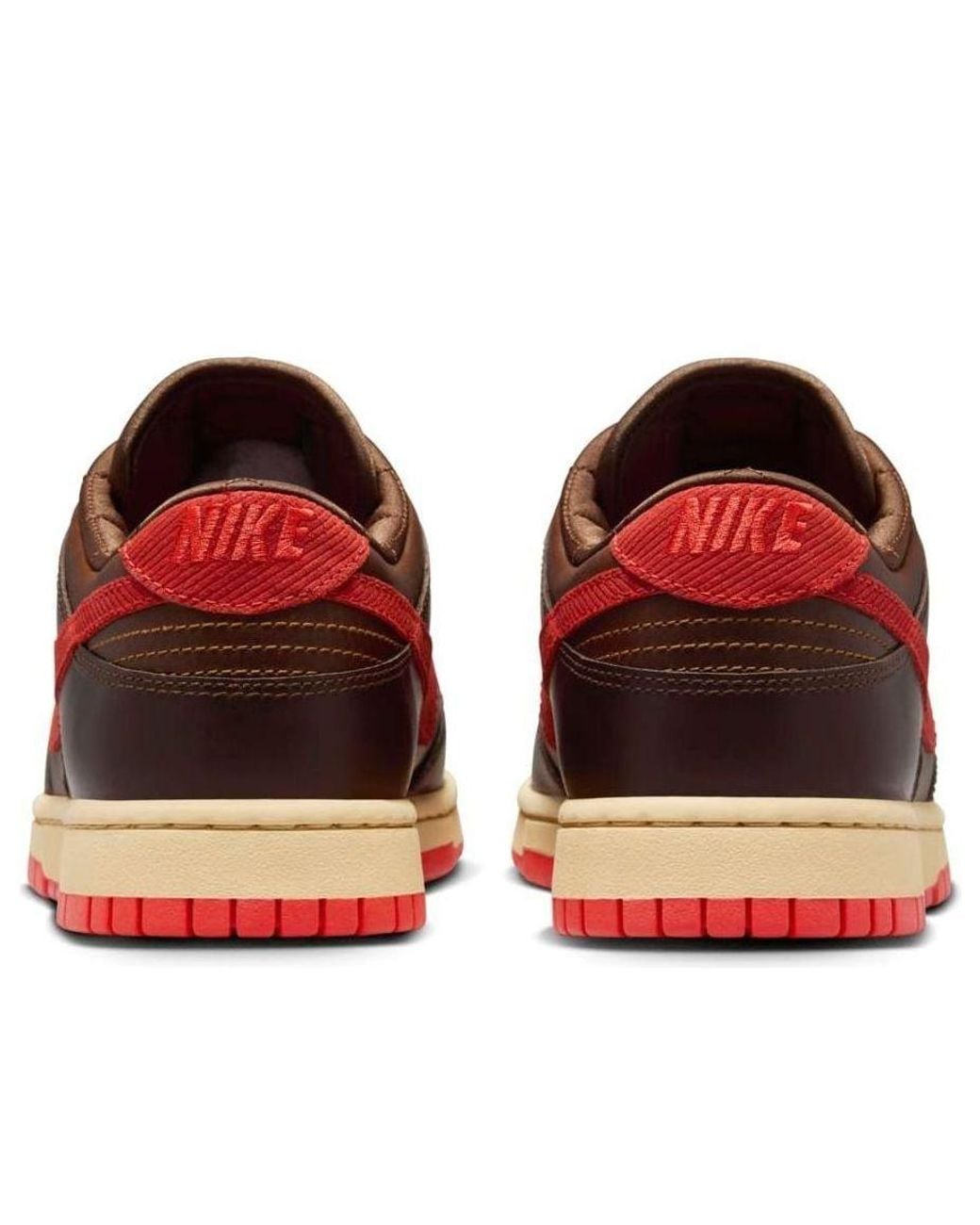 Nike Red Dunk Low Retro 'Cacao Wow Picante' for men