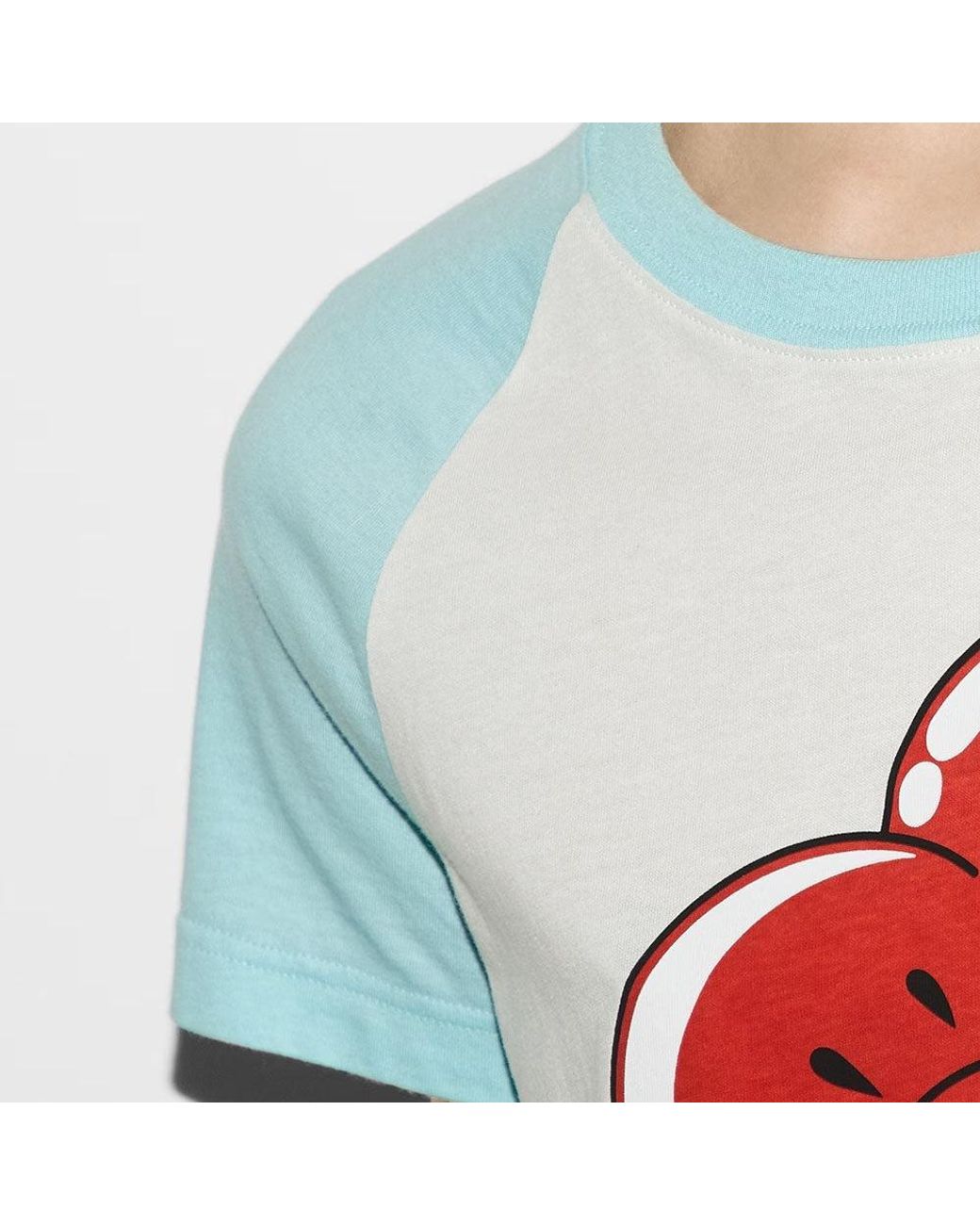Gucci Blue (Wmns) Cotton Jersey Short Sleeved T-Shirt 'Off'