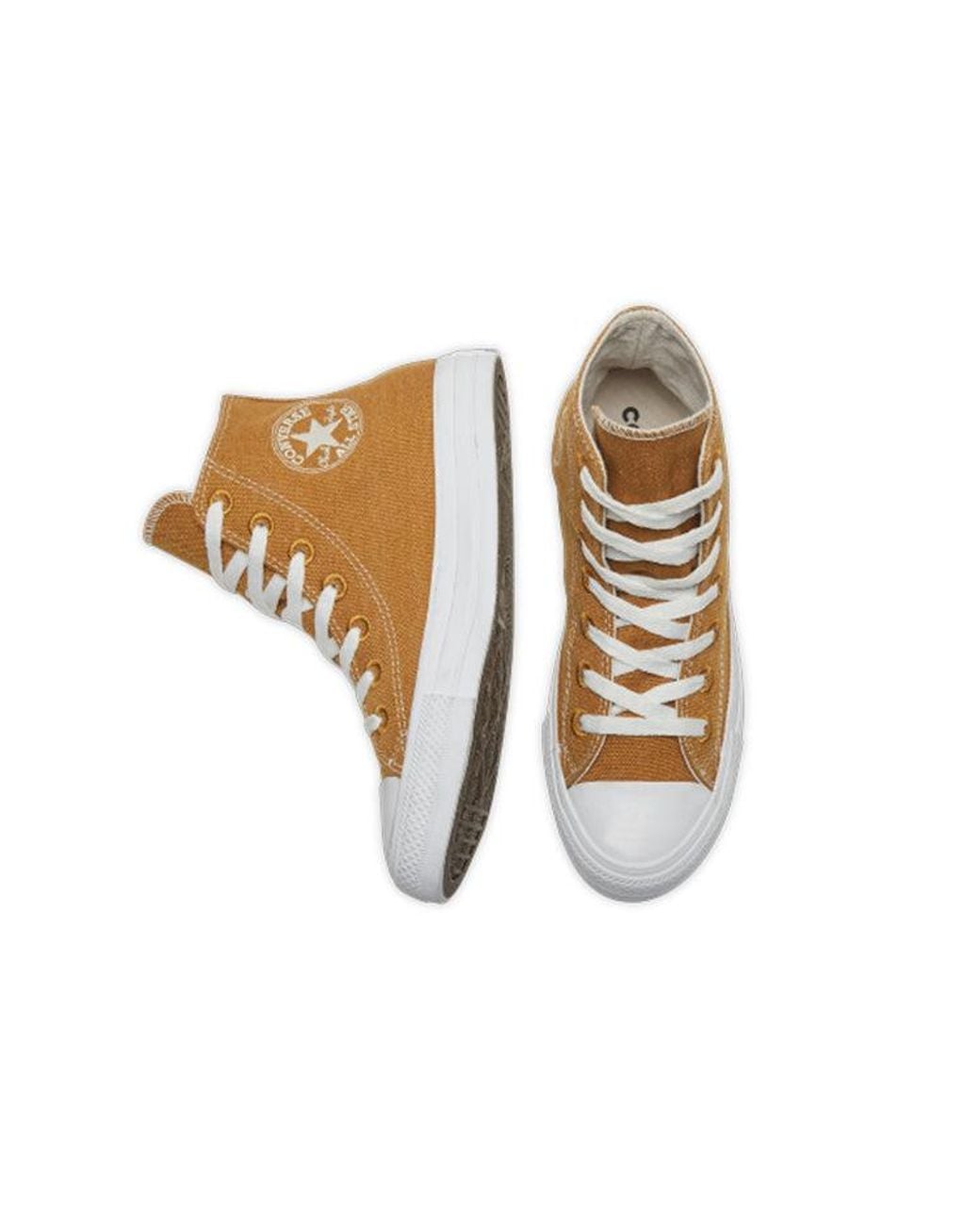 Converse Brown Renew Cotton Chuck Taylor All Star High 'Wheat Natural' for men