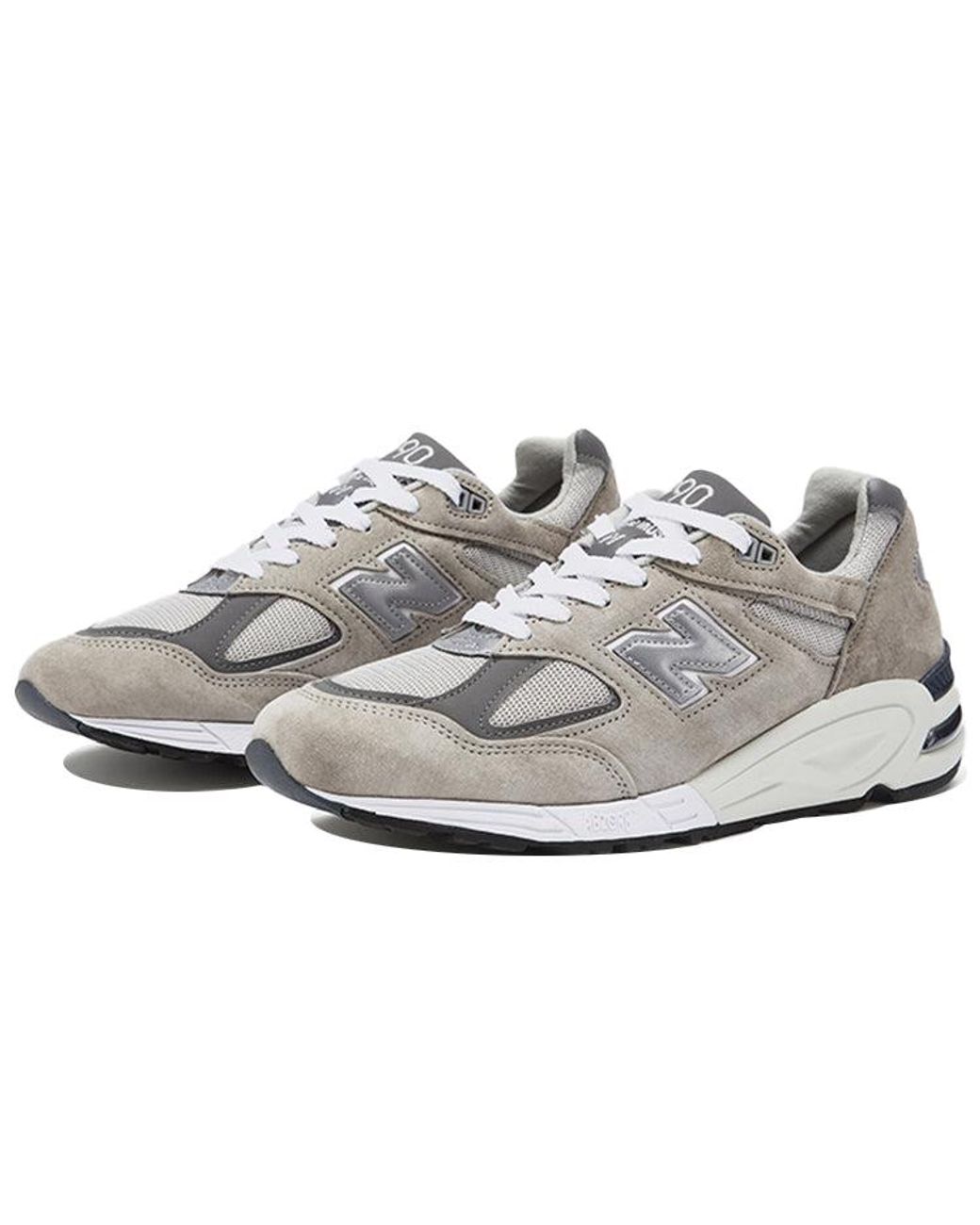 New Balance White 990V2 Made for men