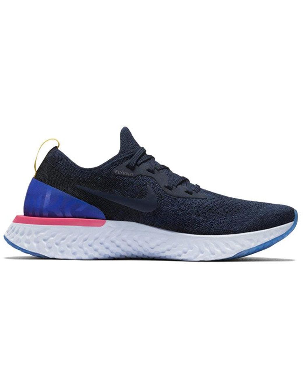Nike Blue Epic React Flyknit 'College' for men