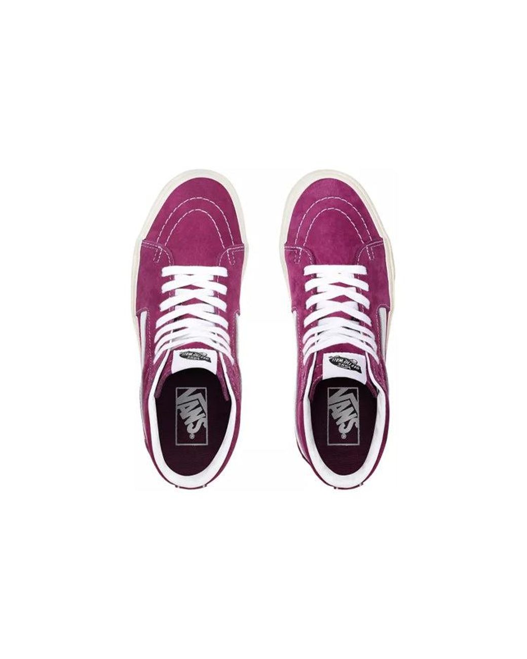 Vans Purple Pig Suede Sk8-Hi for men