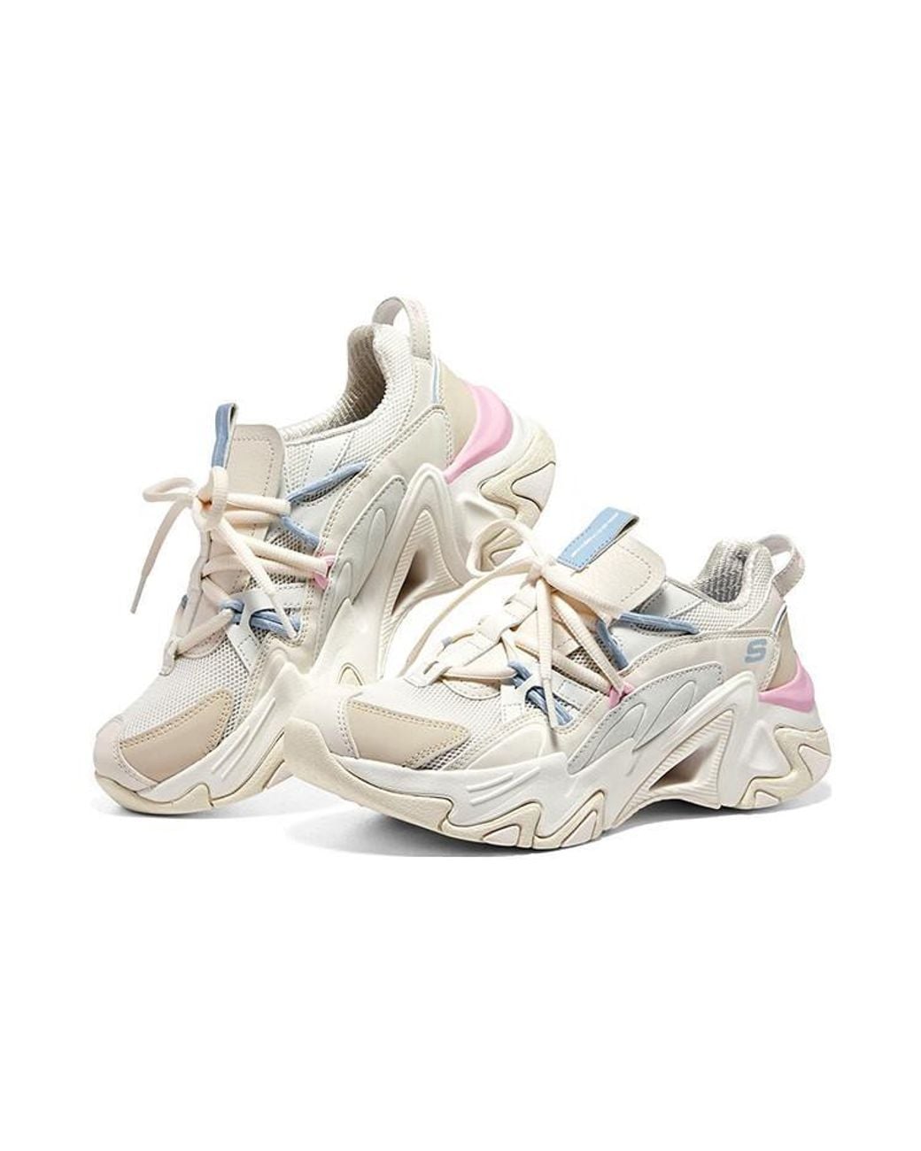 Skechers White (Wmns) Stamina V3 'Cream'