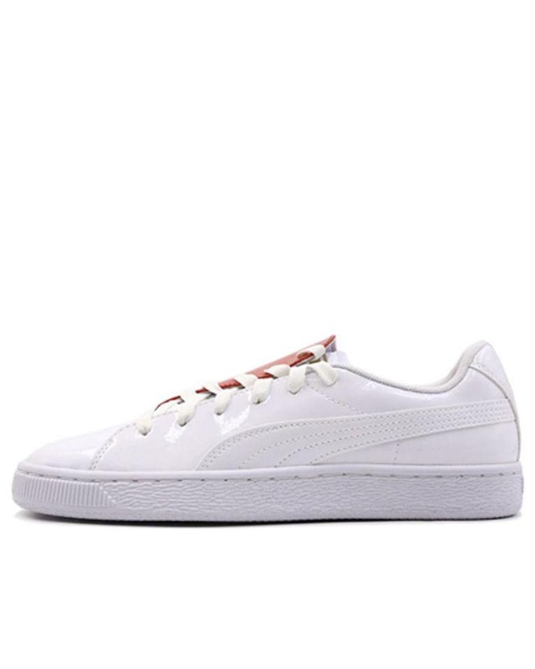 PUMA White (Wmns) Basket Crush