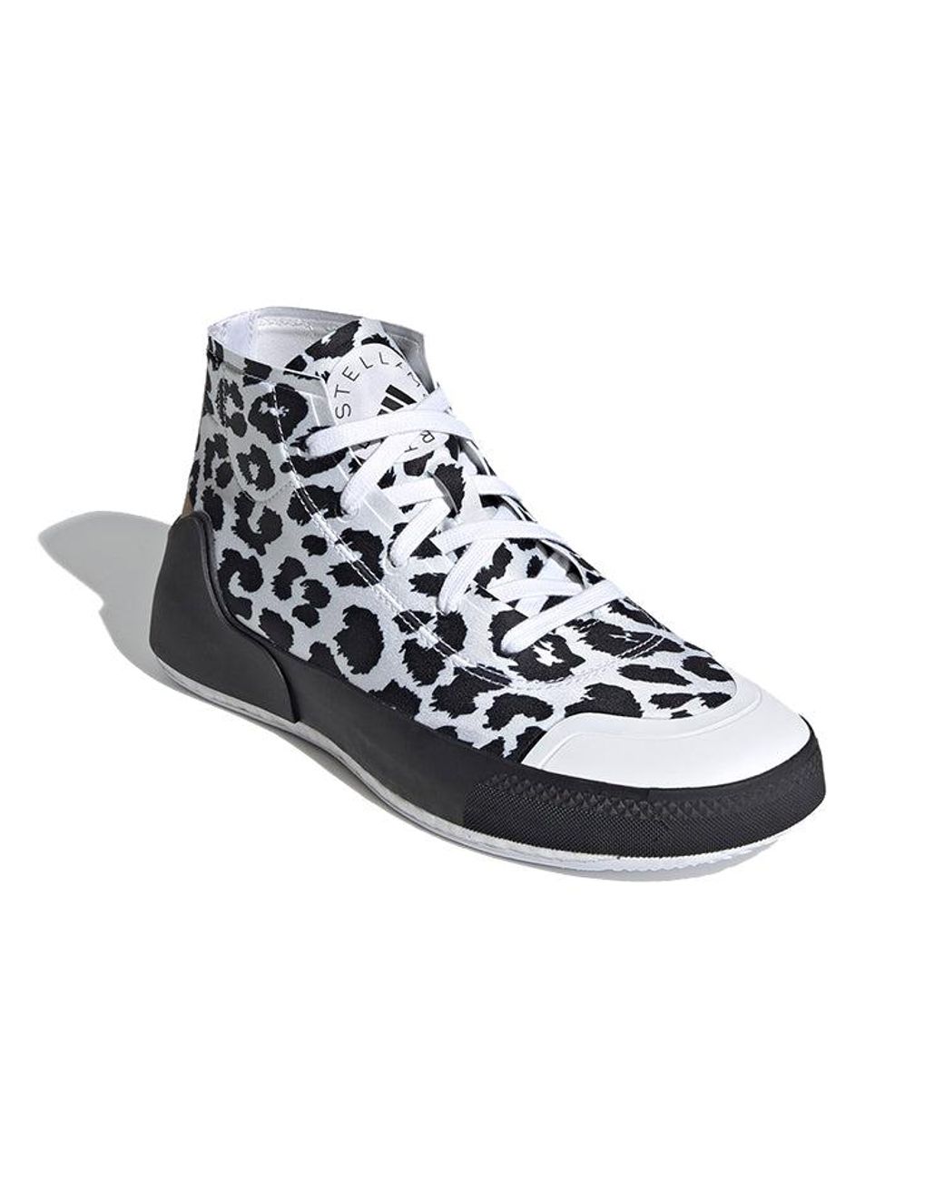 Adidas Blue (Wmns) Stella Mccartney X Treino Mid 'Leopard Print