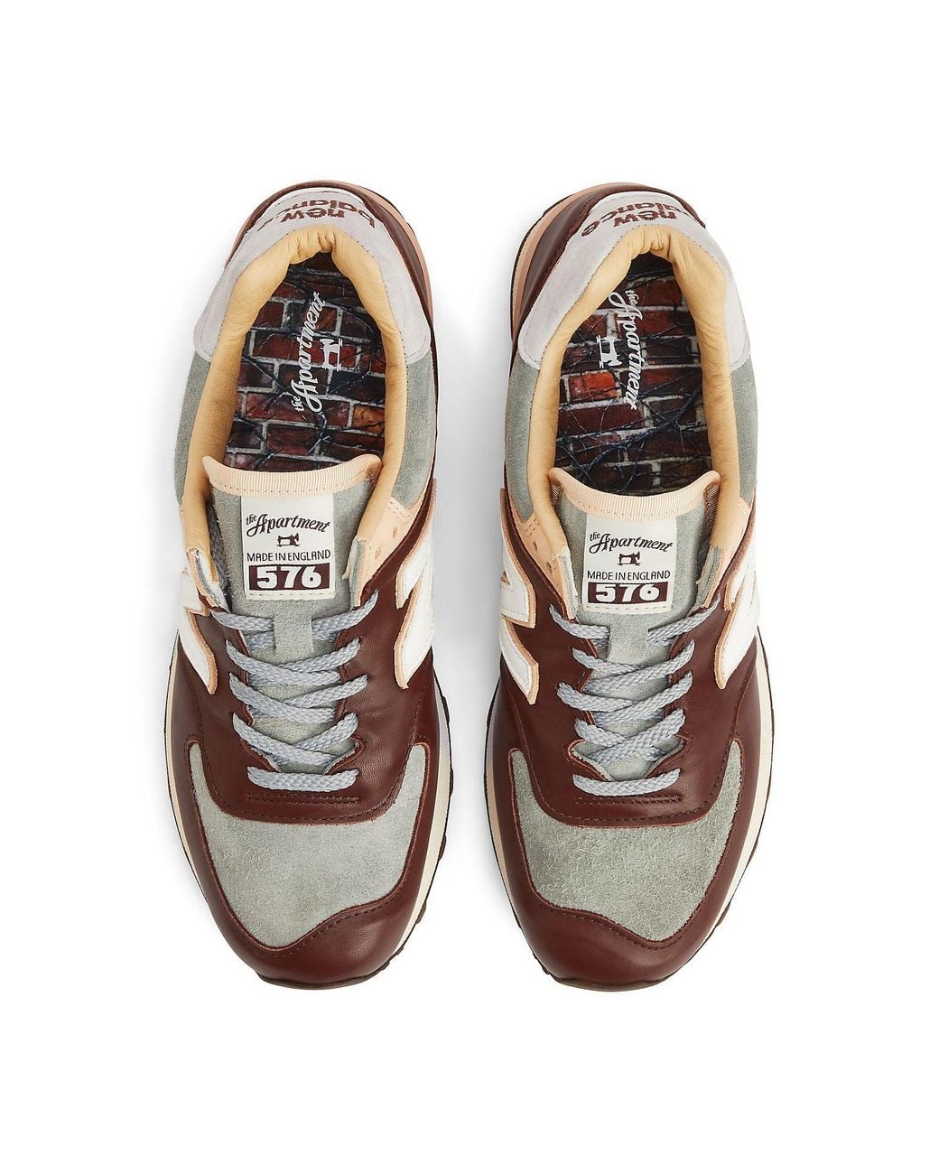 New Balance Brown 576 X The Apartment 'Bitter Chocolate' for men