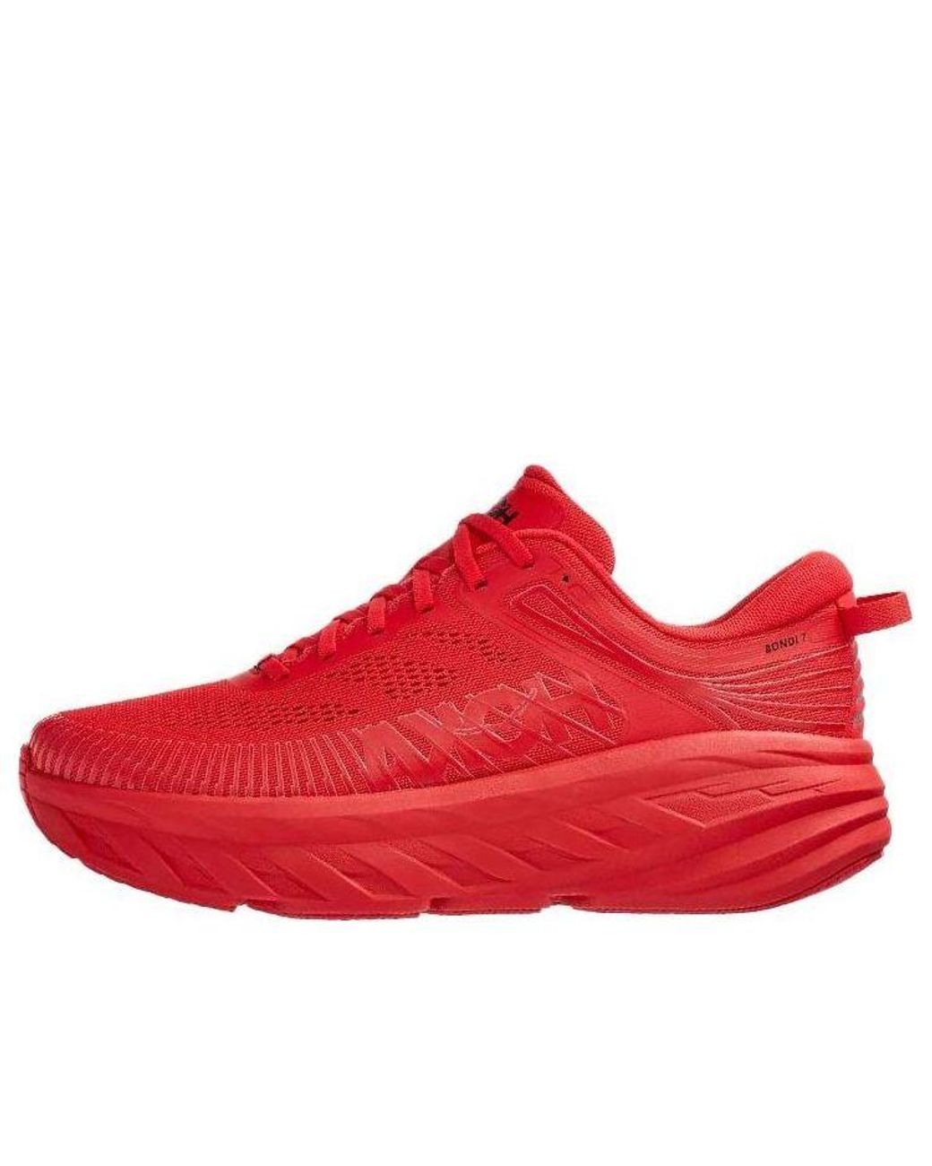 Hoka One One Red Bondi 7 'High Risk' for men