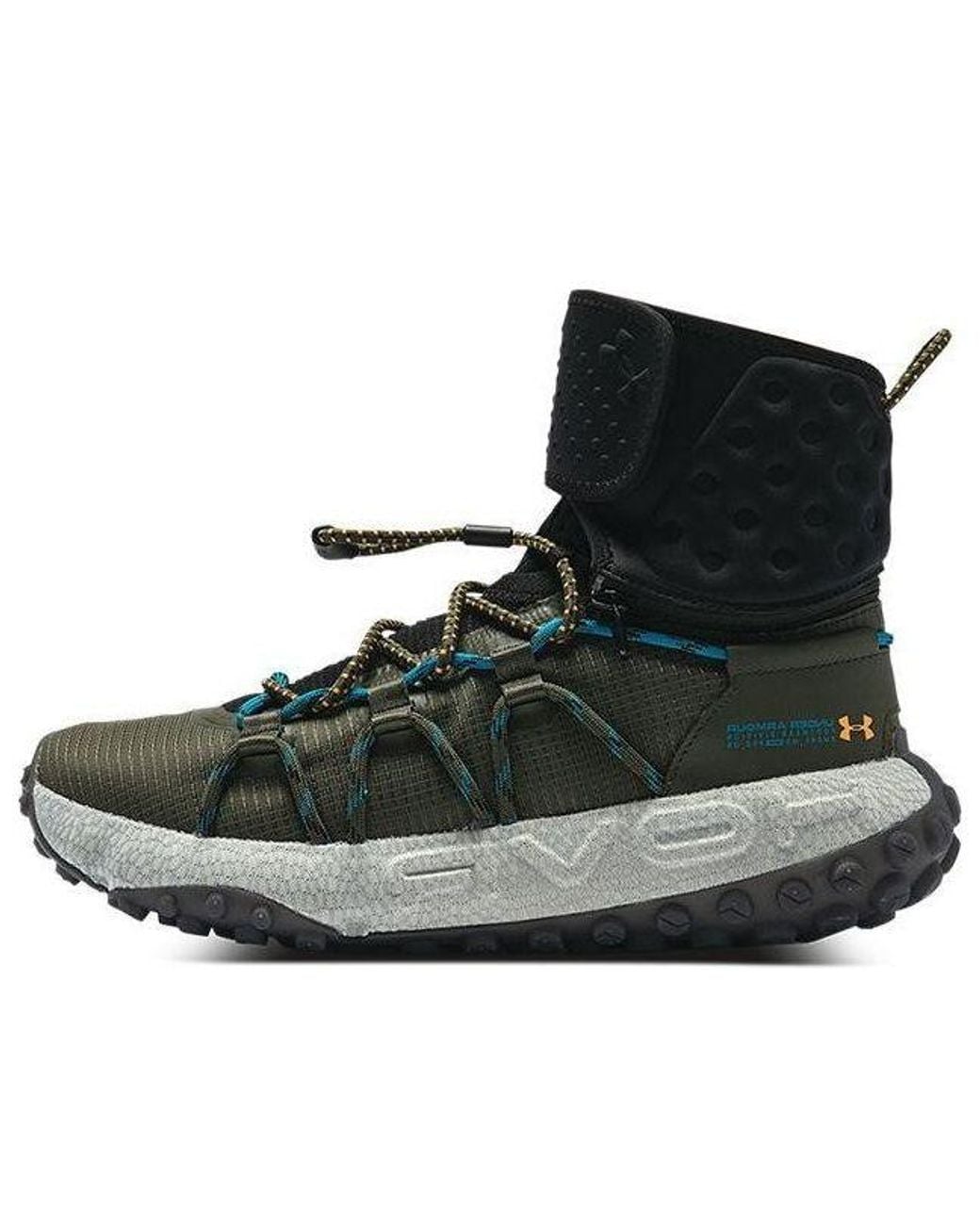 Under Armour Black Hovr Summit Fat Tire Cuff 'Marine Od' for men