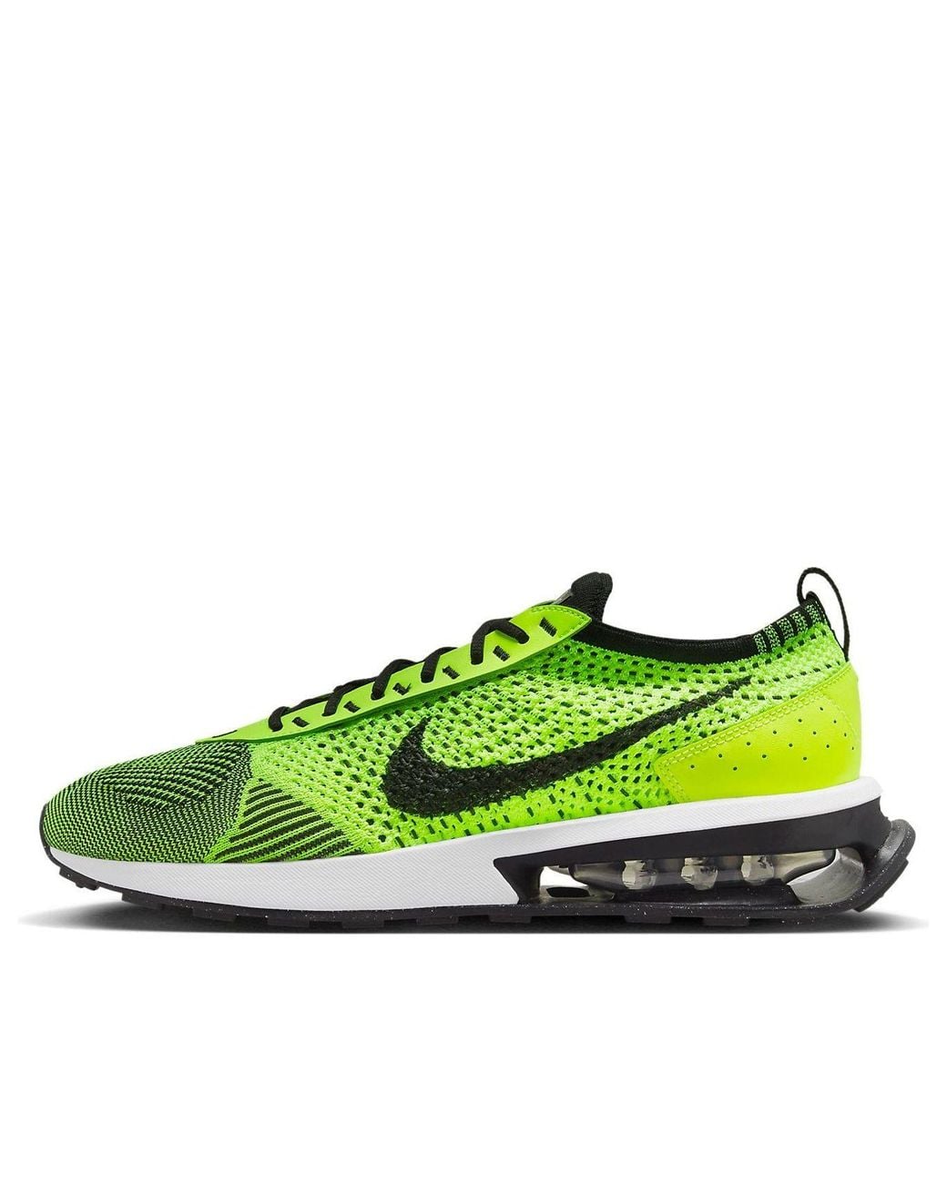 Nike Green Air Max Flyknit Racer 'Volt' for men