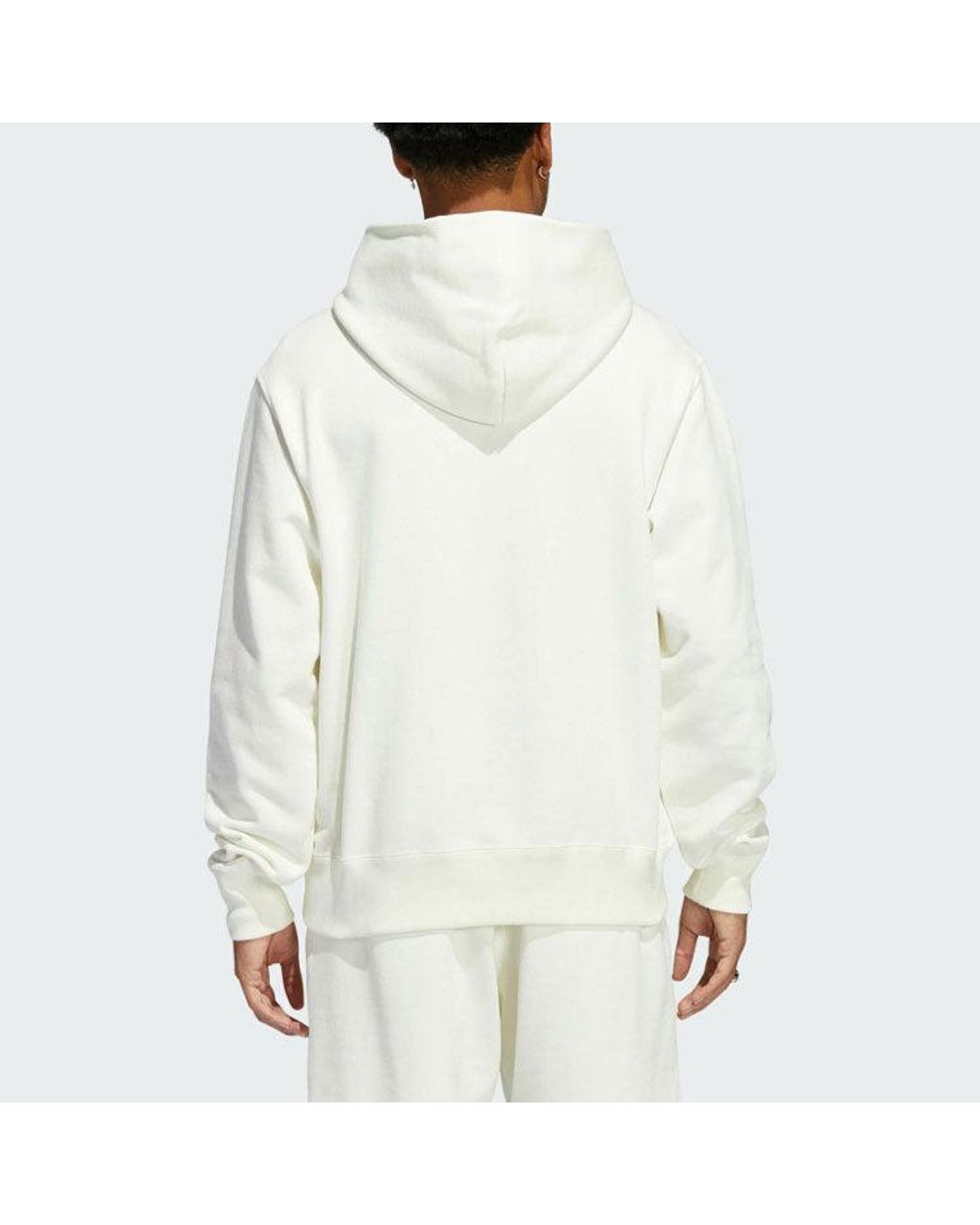 Adidas White X Pharrell Basic Sports Hoodie