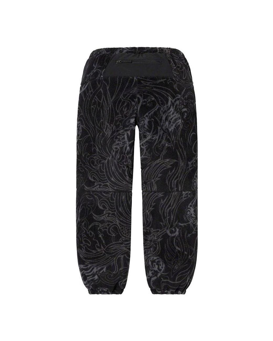 Supreme Black X The North Face Step Tech Fleece Pants for men