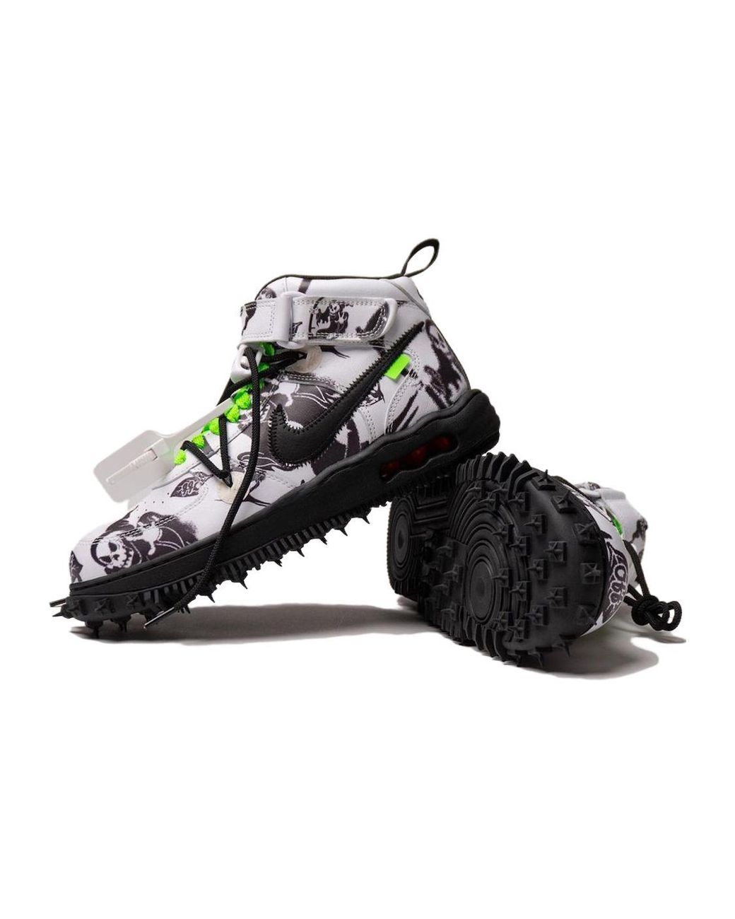 Nike Black X Off- Air Force 1 Mid 'Grim Reaper' for men