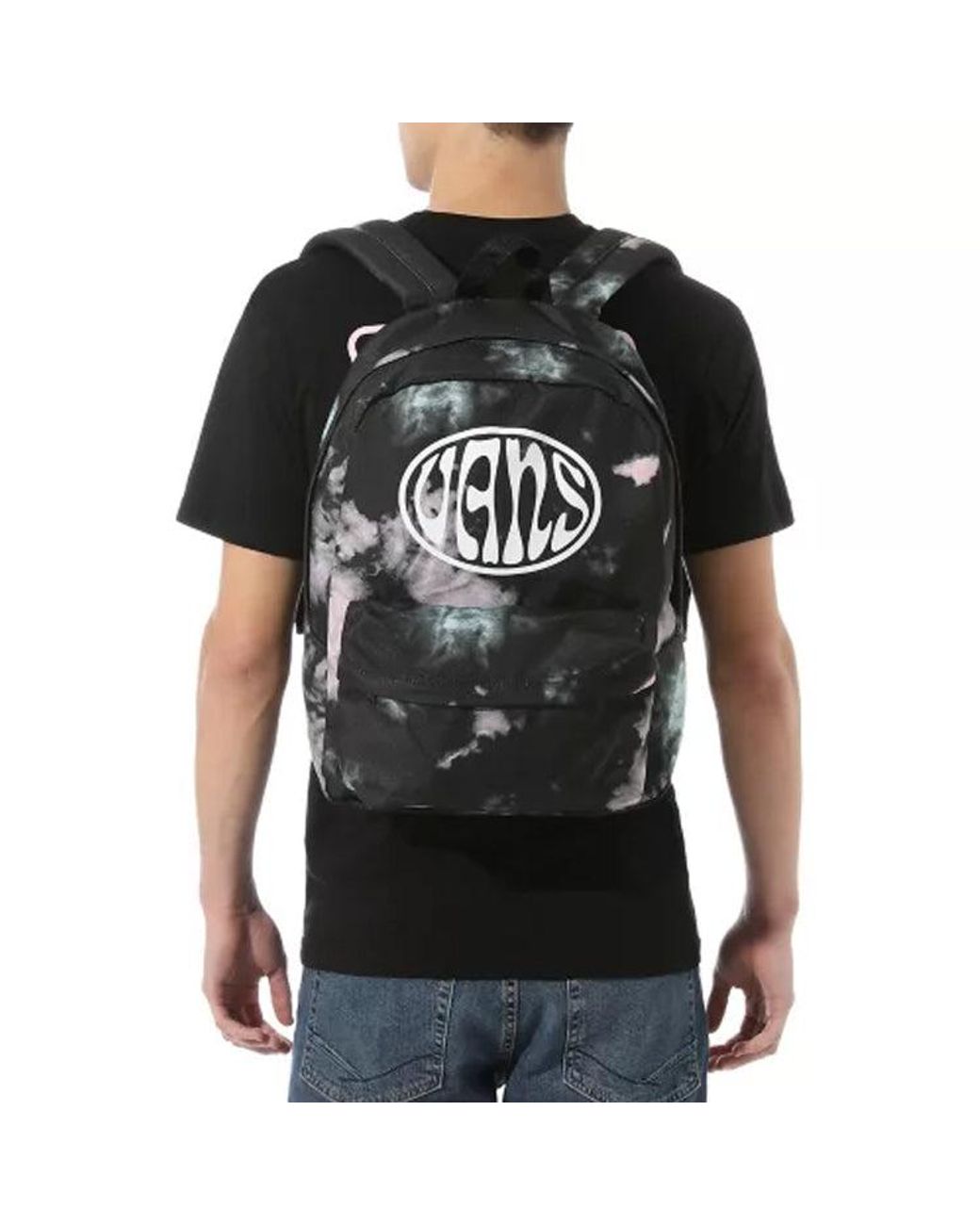 Vans Black Old Skool Iii Backpack Tie Dye'