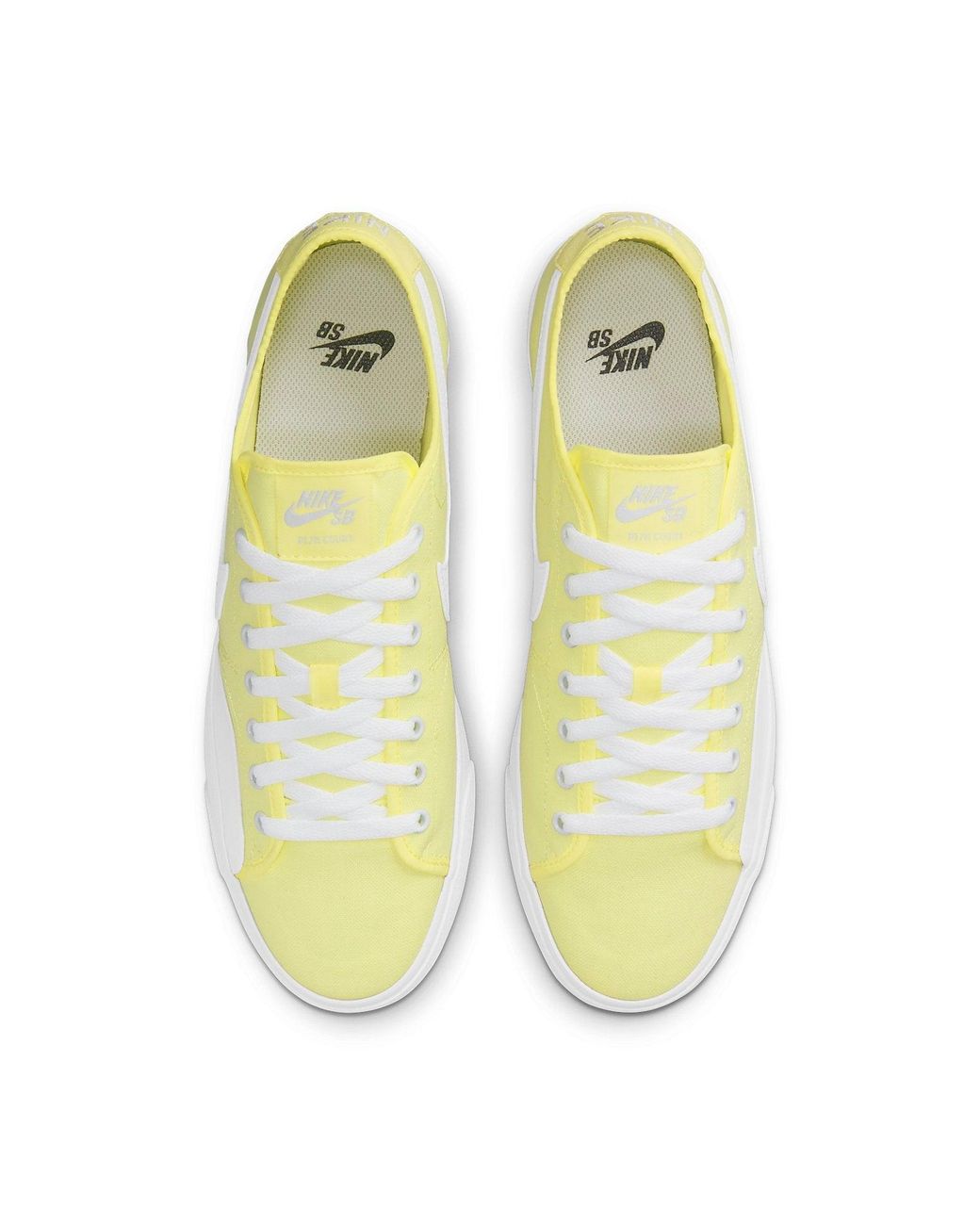 Nike Yellow Blazer Court Sb 'Light Zitron' for men