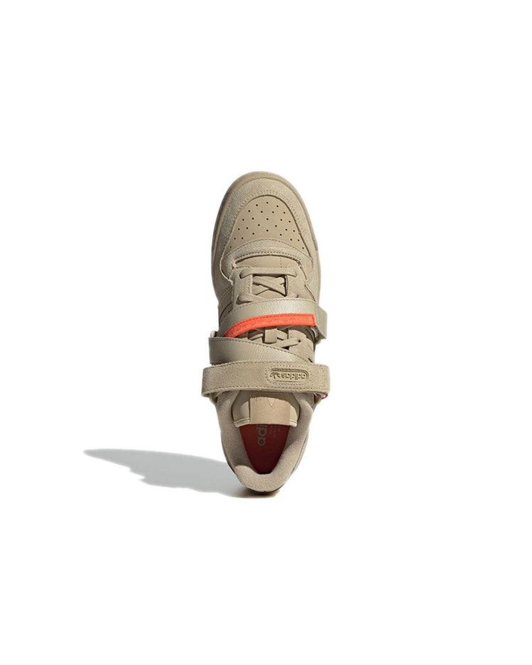 Adidas Brown Forum Low Strap 'Taupe Oxide' for men
