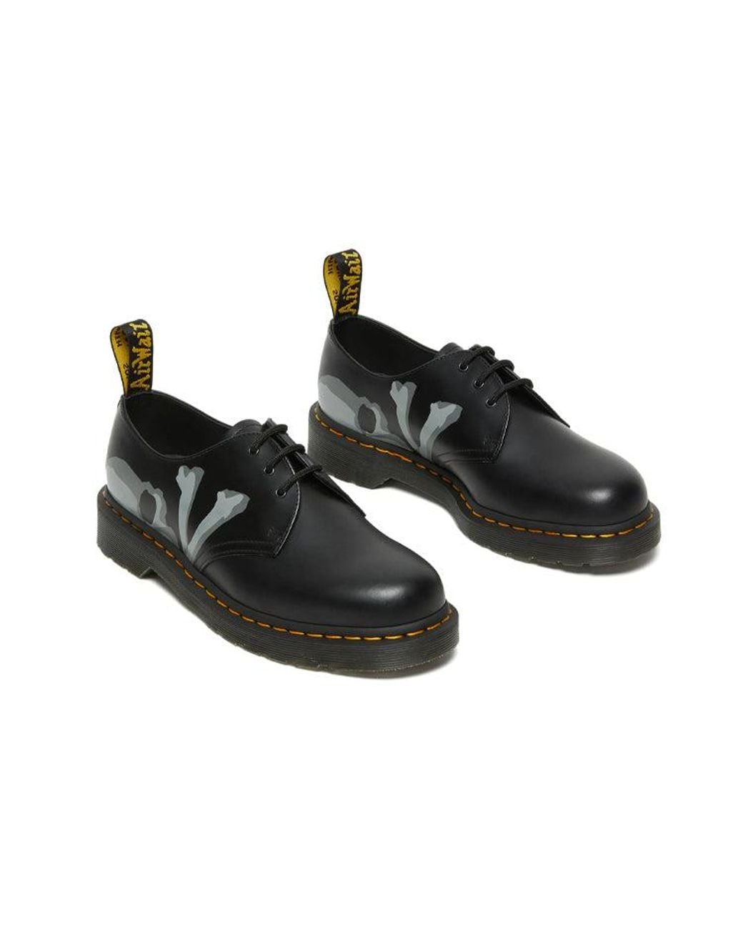 Dr. Martens Black Bape X Mastermind Japan X 1461 'Skull' for men