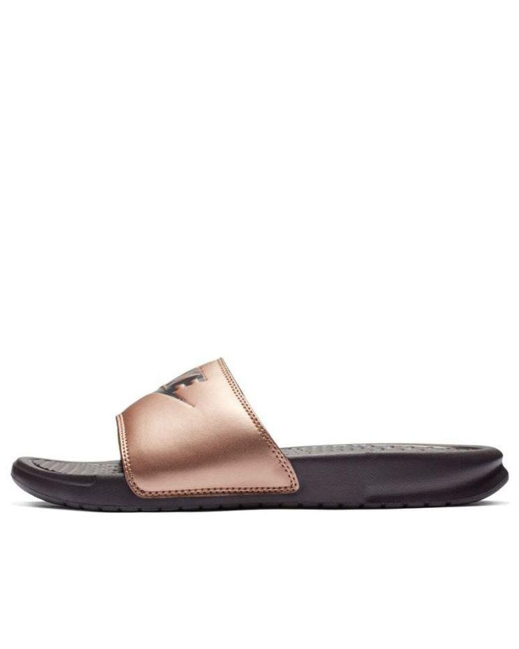 Nike Brown (Wmns) Benassi Jdi Slide 'Metallic Bronze'