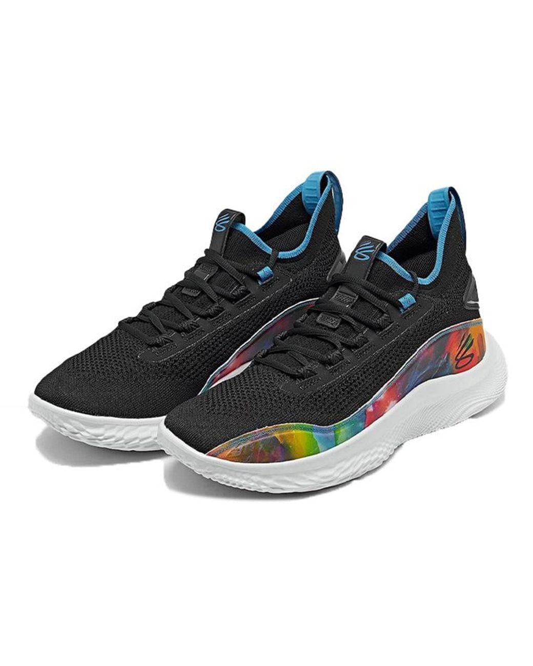 Under Armour Blue Curry 8 'Feel Good Flow' for men