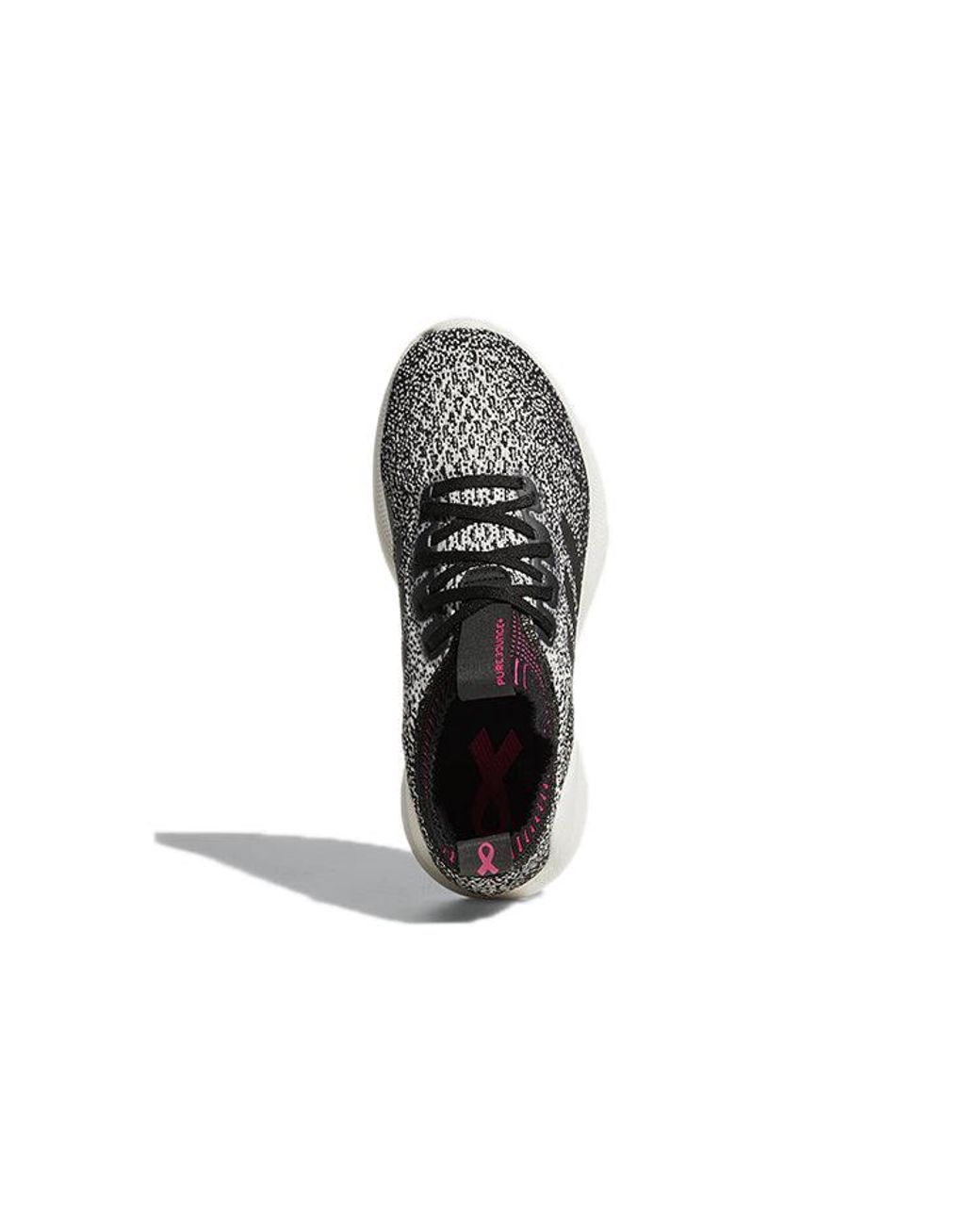 Adidas Black (Wmns) Purebounce+ 'Core Chalk'