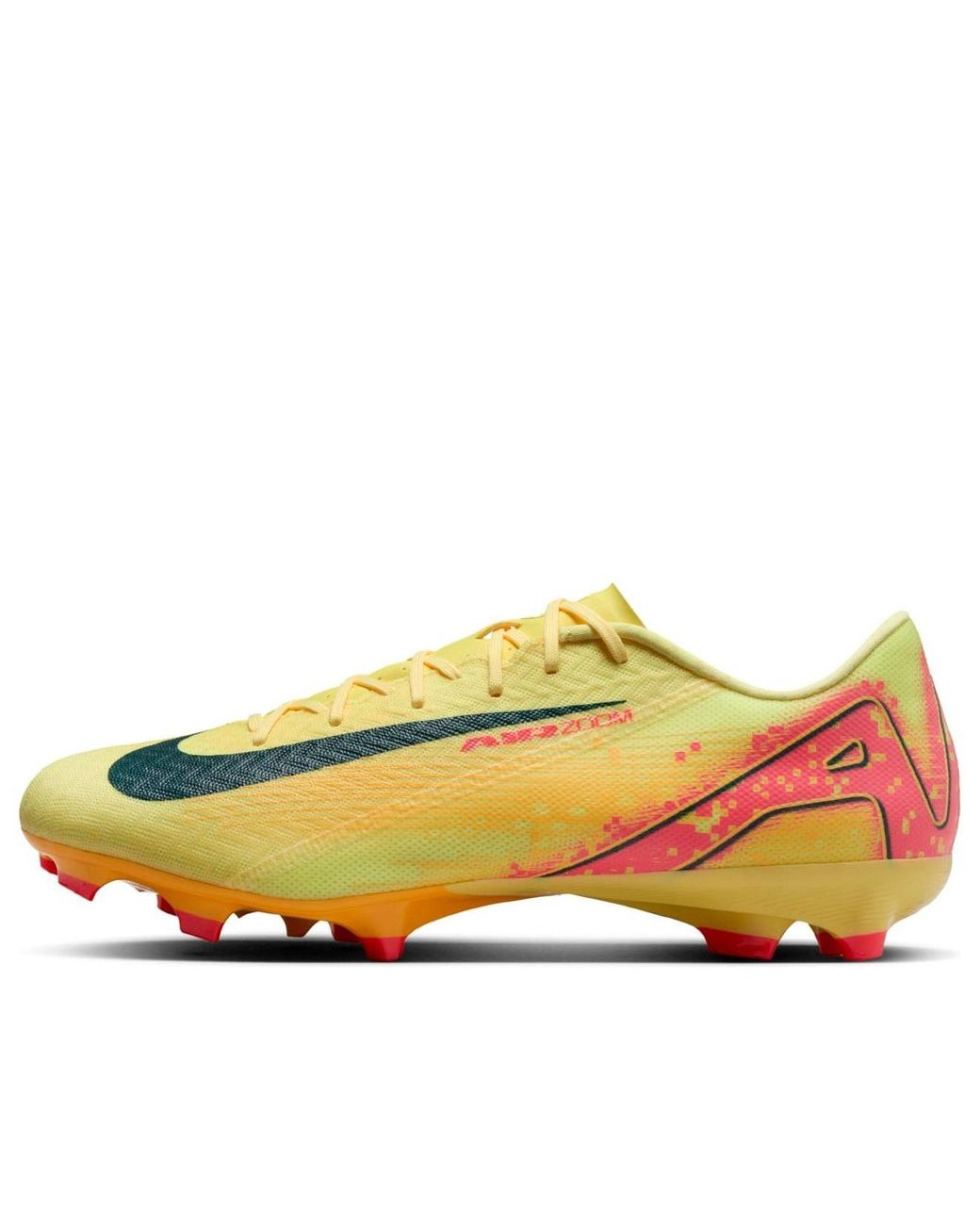 Nike Yellow X Kylian Mbappe Mercurial Vapor 16 Academy Fg Mg 'Light Laser' for men