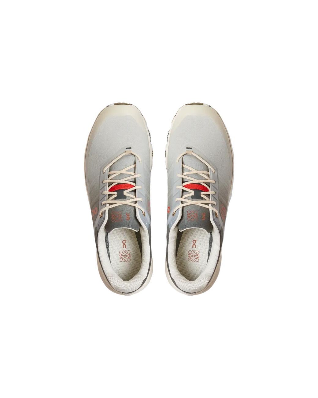 On Shoes Gray X Loewe Cloudventure 'Gradient Khaki' for men