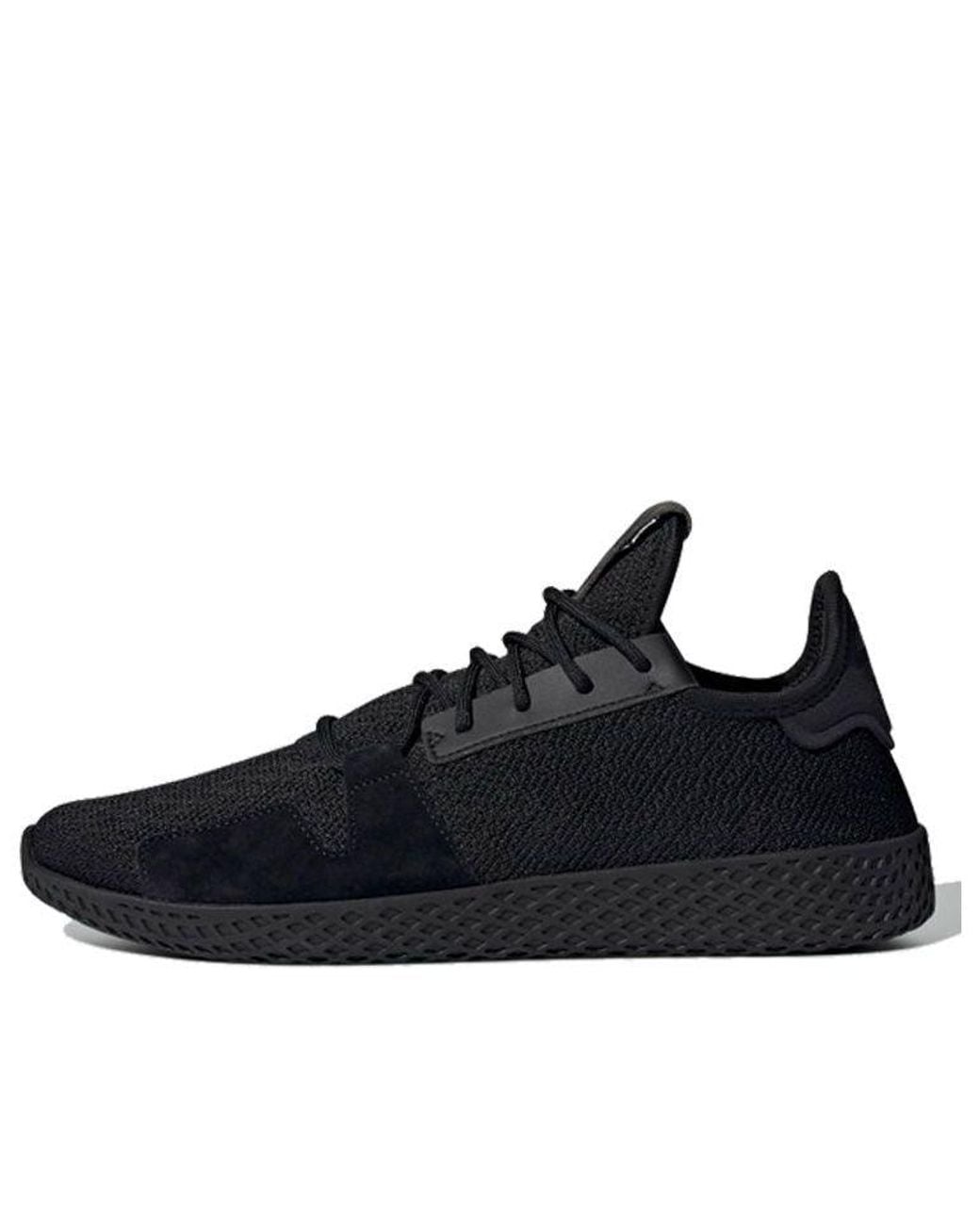 Adidas Black X Pharrell Tennis Hu V2 'Triple' for men