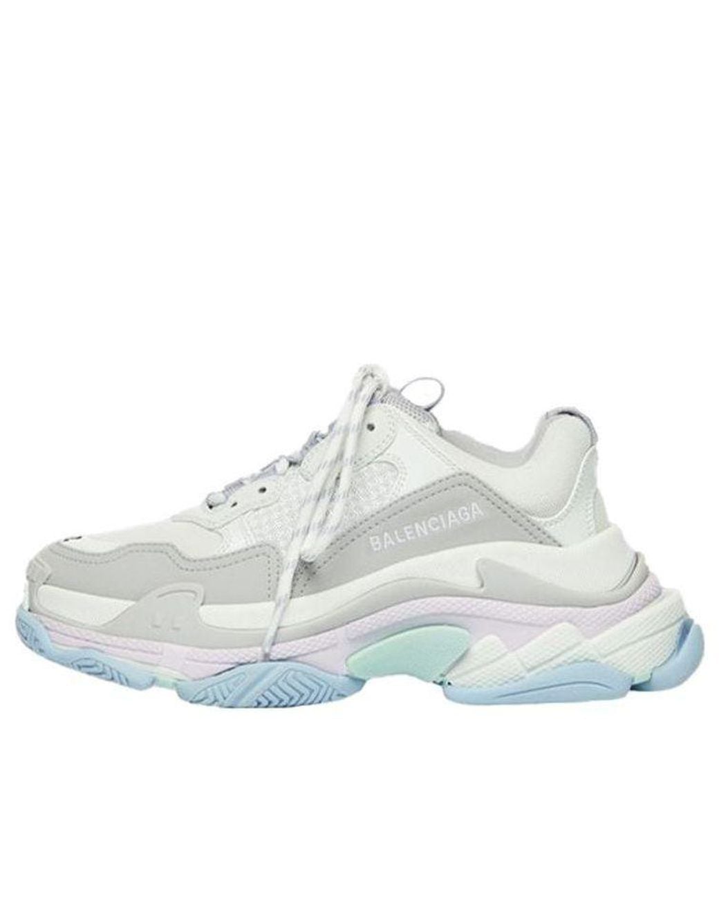 Balenciaga White (Wmns) Triple S Sneaker 'Pastel'