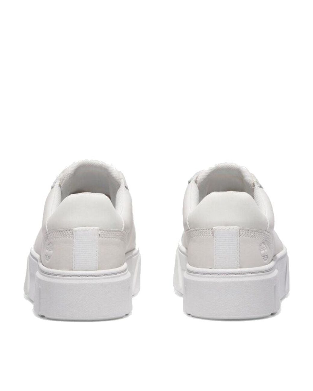 Timberland White (Wmns) Low Lace Up Sneakers Full Grain'