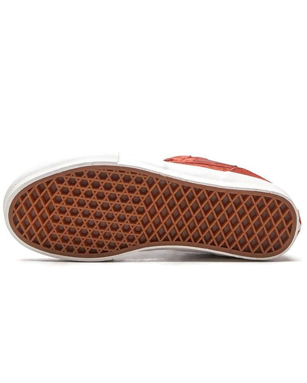 Vans Red Skate Half Cab Mid-Top Sneakers for men