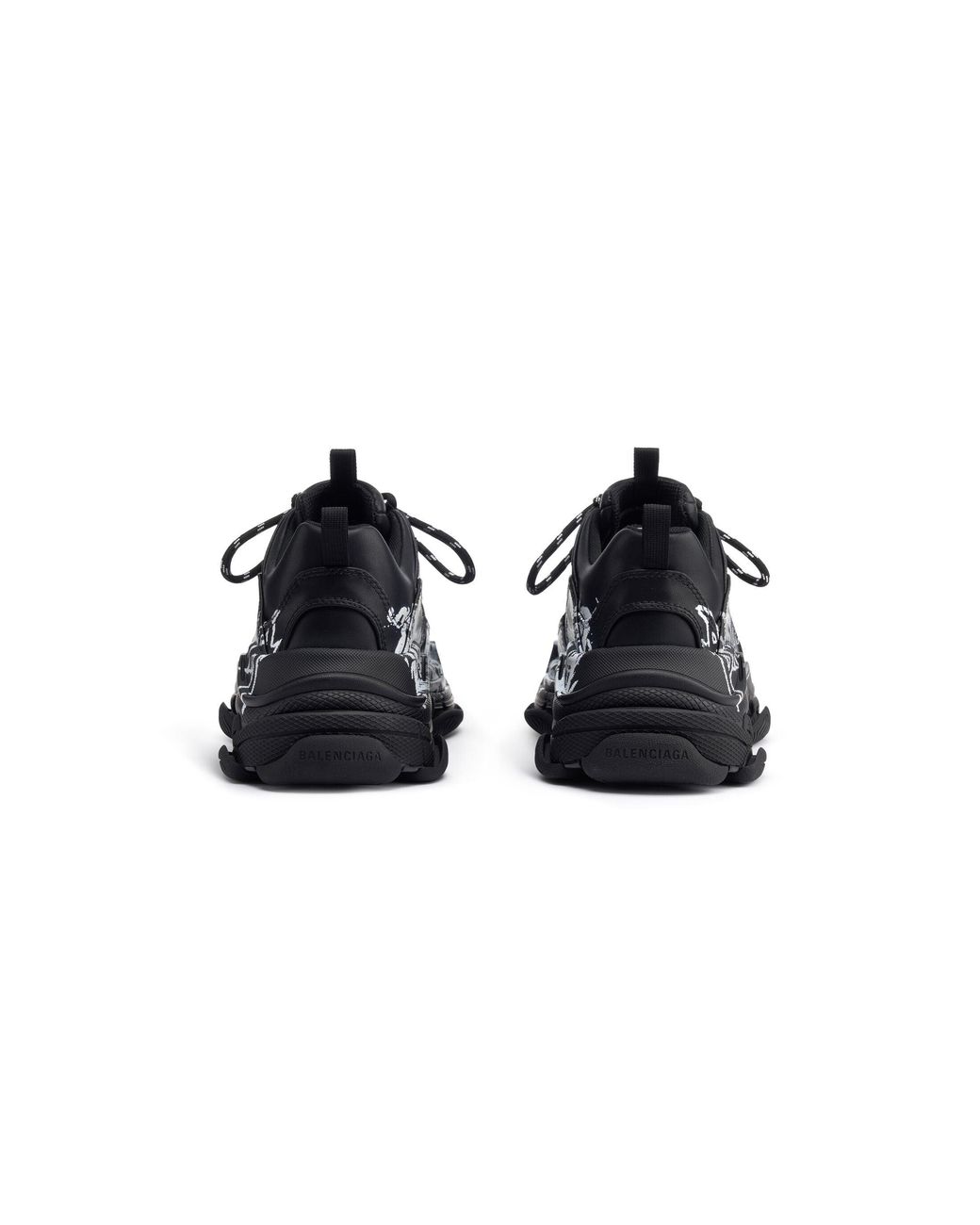 Balenciaga Black (Wmns) Triple S Diy Metal
