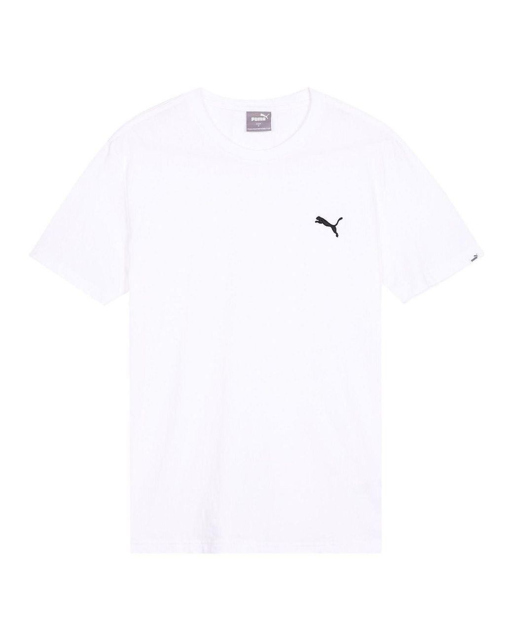 PUMA White Essentials Logo Tee for men