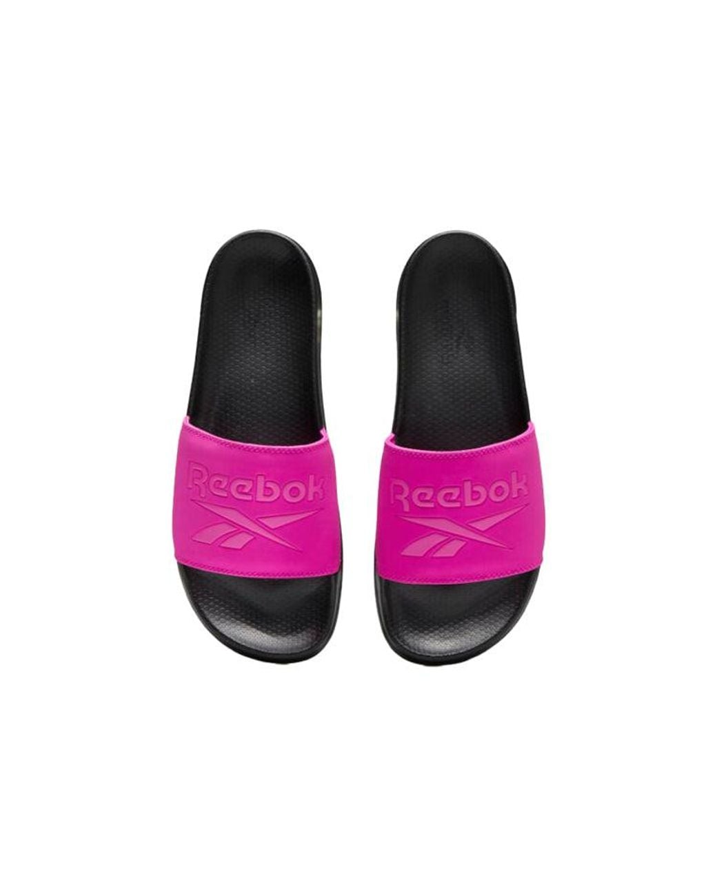 Reebok Pink Classic Slide Slippers