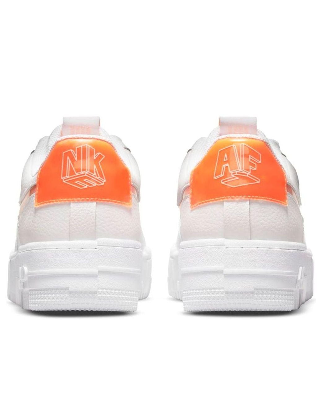 Nike White (Wmns) Air Force 1 Pixel Crimson Tint'