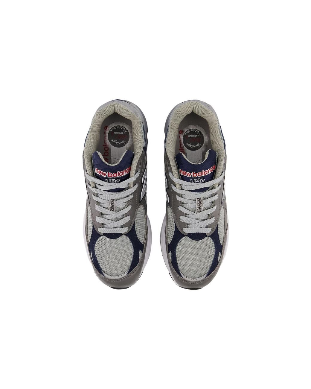 New Balance White 990V3 Made for men