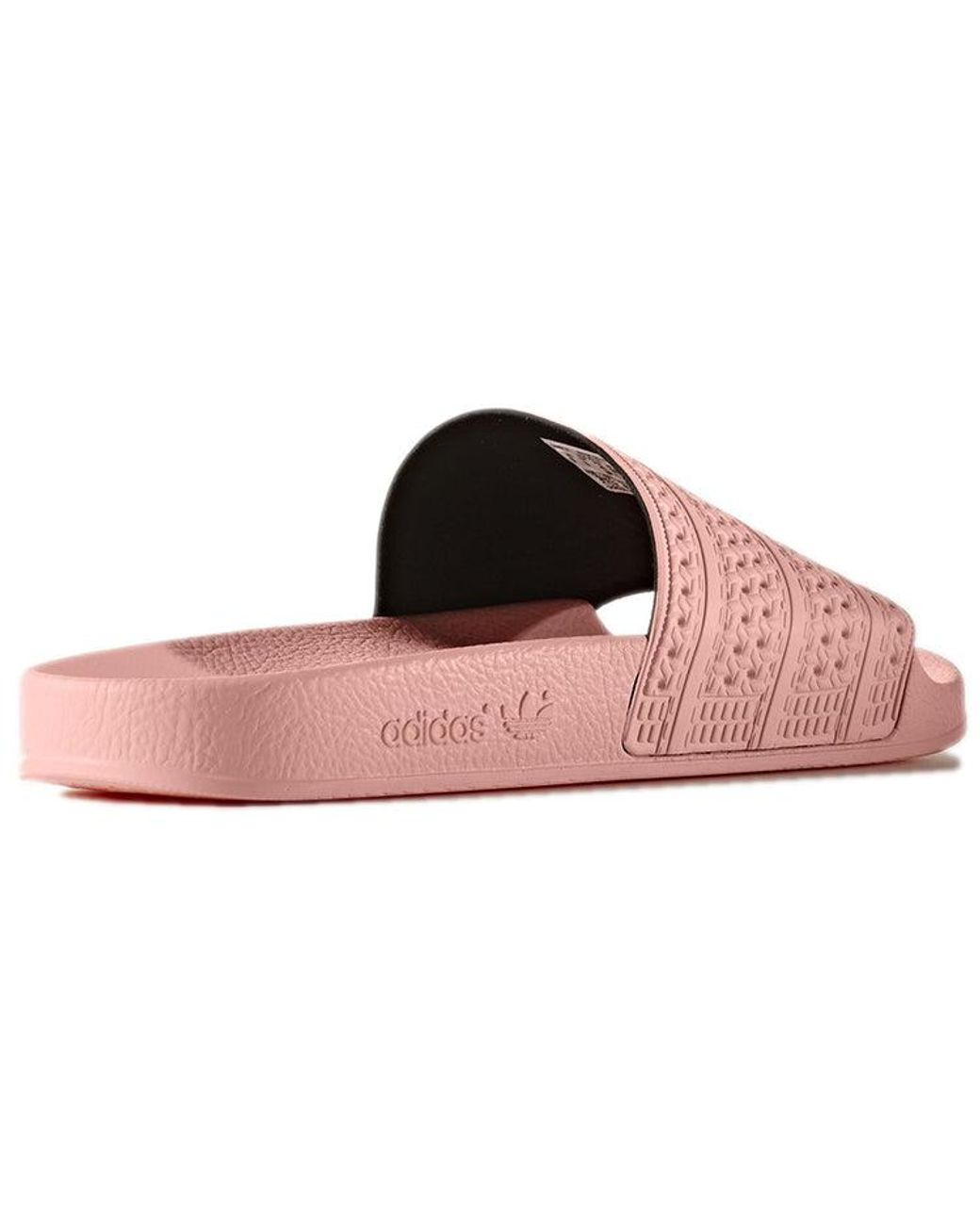 Adidas Pink Adilette 'Haze Coral' for men