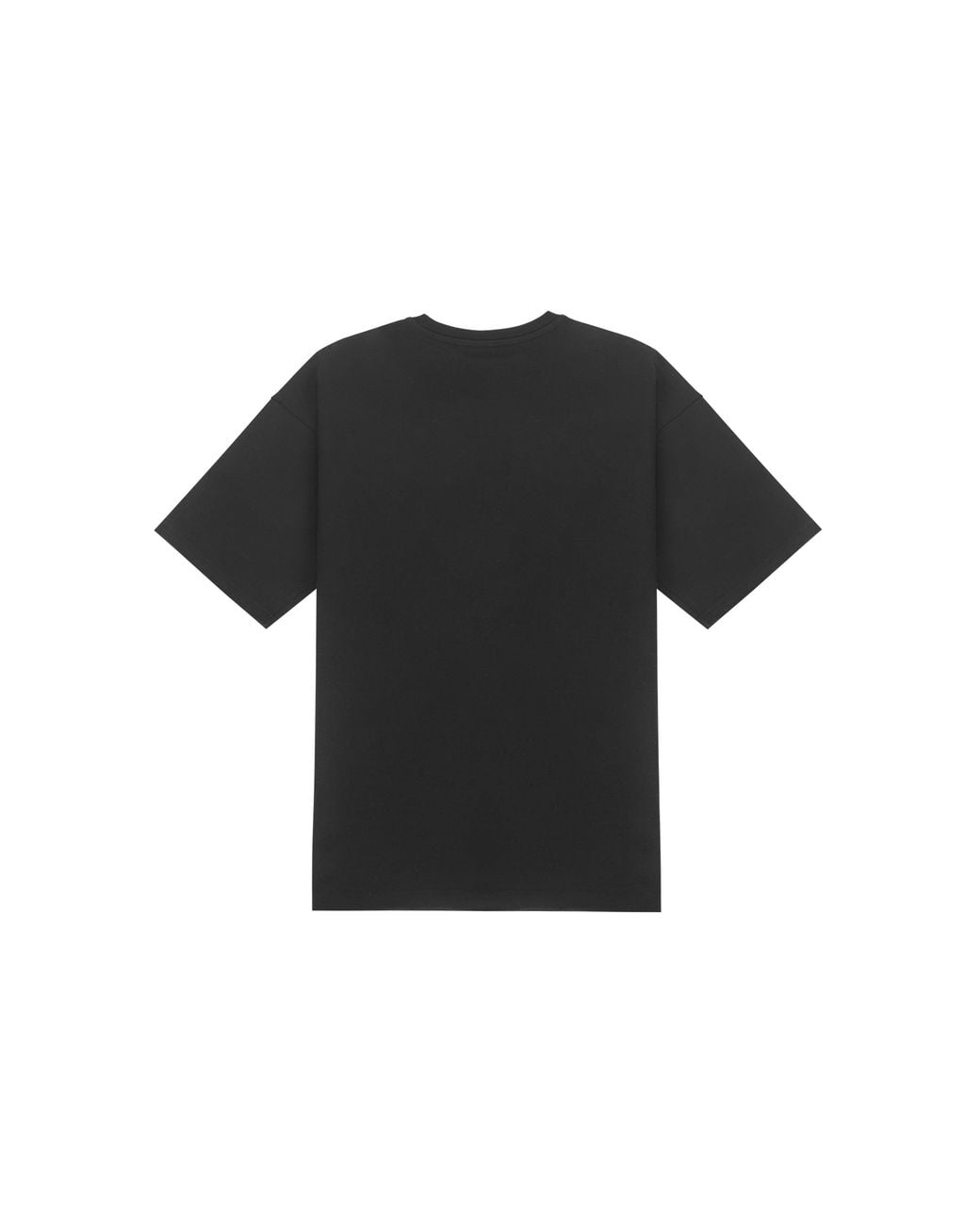 New Balance Black Logo Embroidered Pocket Knit Round Neck Short Sleeve Couple Style for men