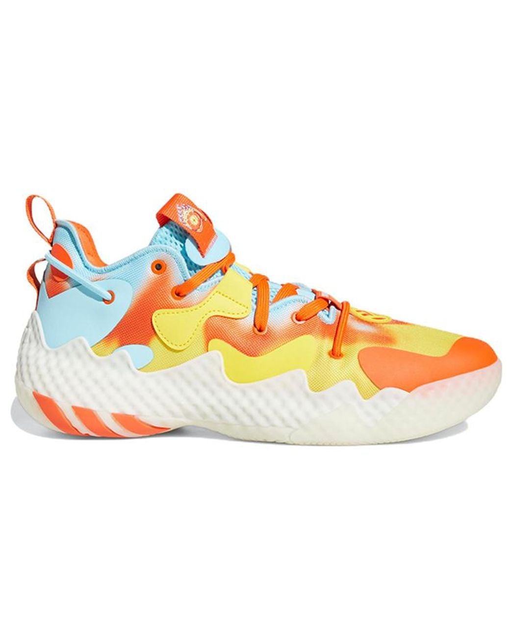 Adidas Orange Harden Volume 6 'Burning Winter' for men