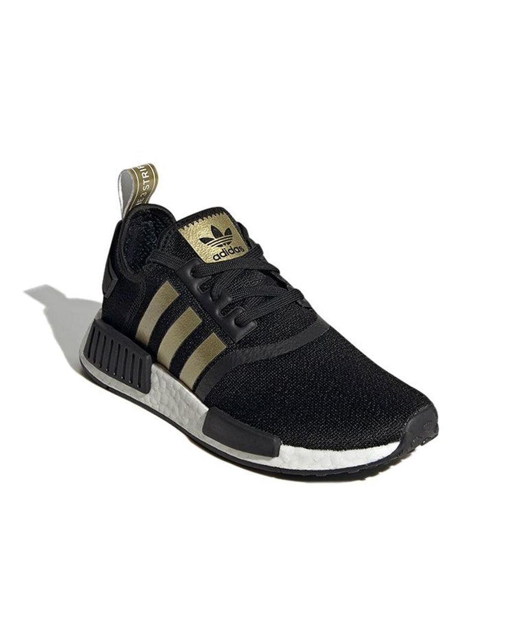 Adidas Black (Wmns) Nmd_R1 'Metallic Formstrip