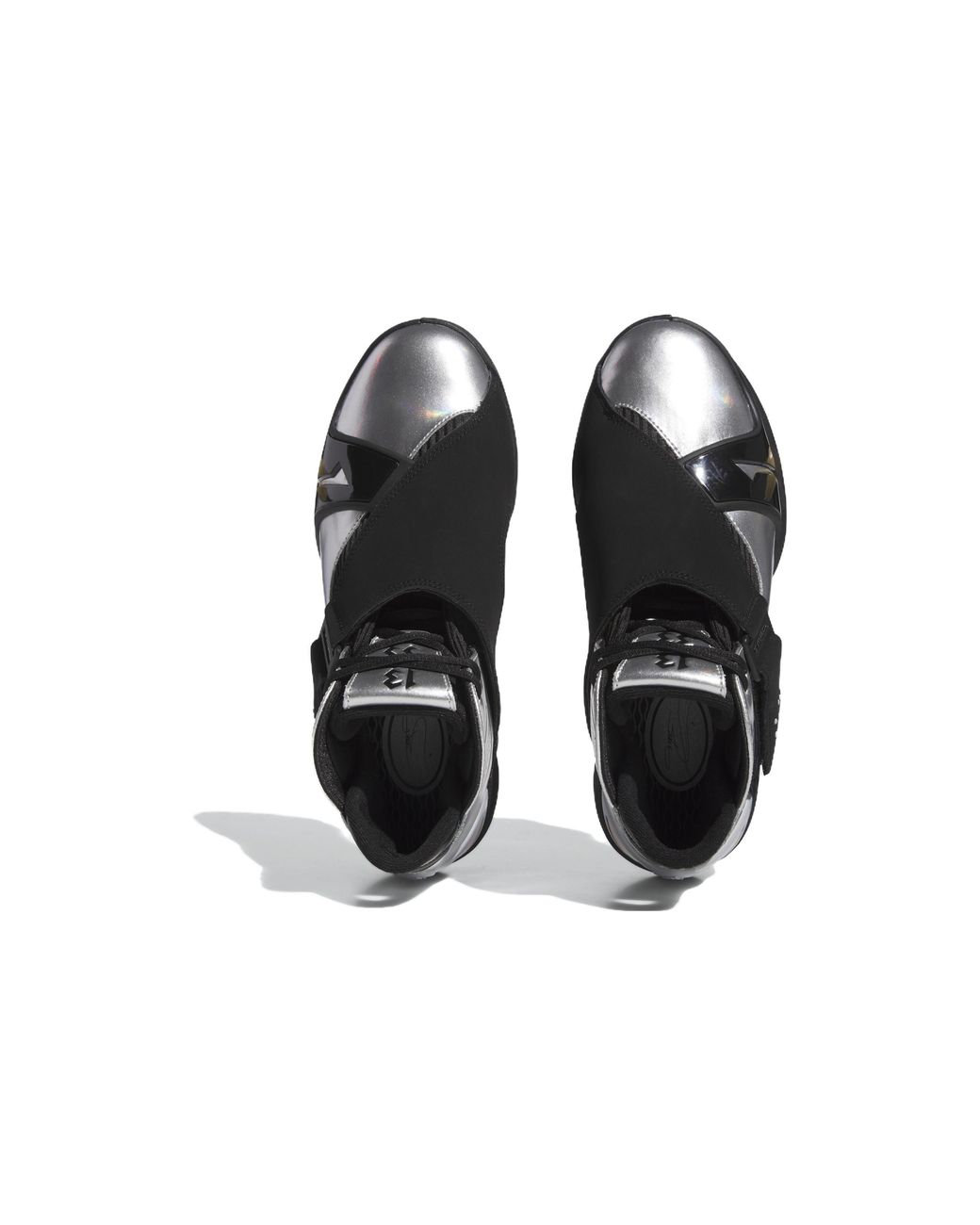 Adidas Black T Mac 5 Basketball Shoes 'Platinum' for men