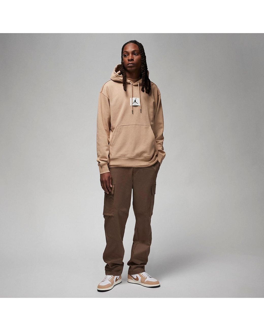 Nike Natural Fleece Hoodie 'Hemp' for men