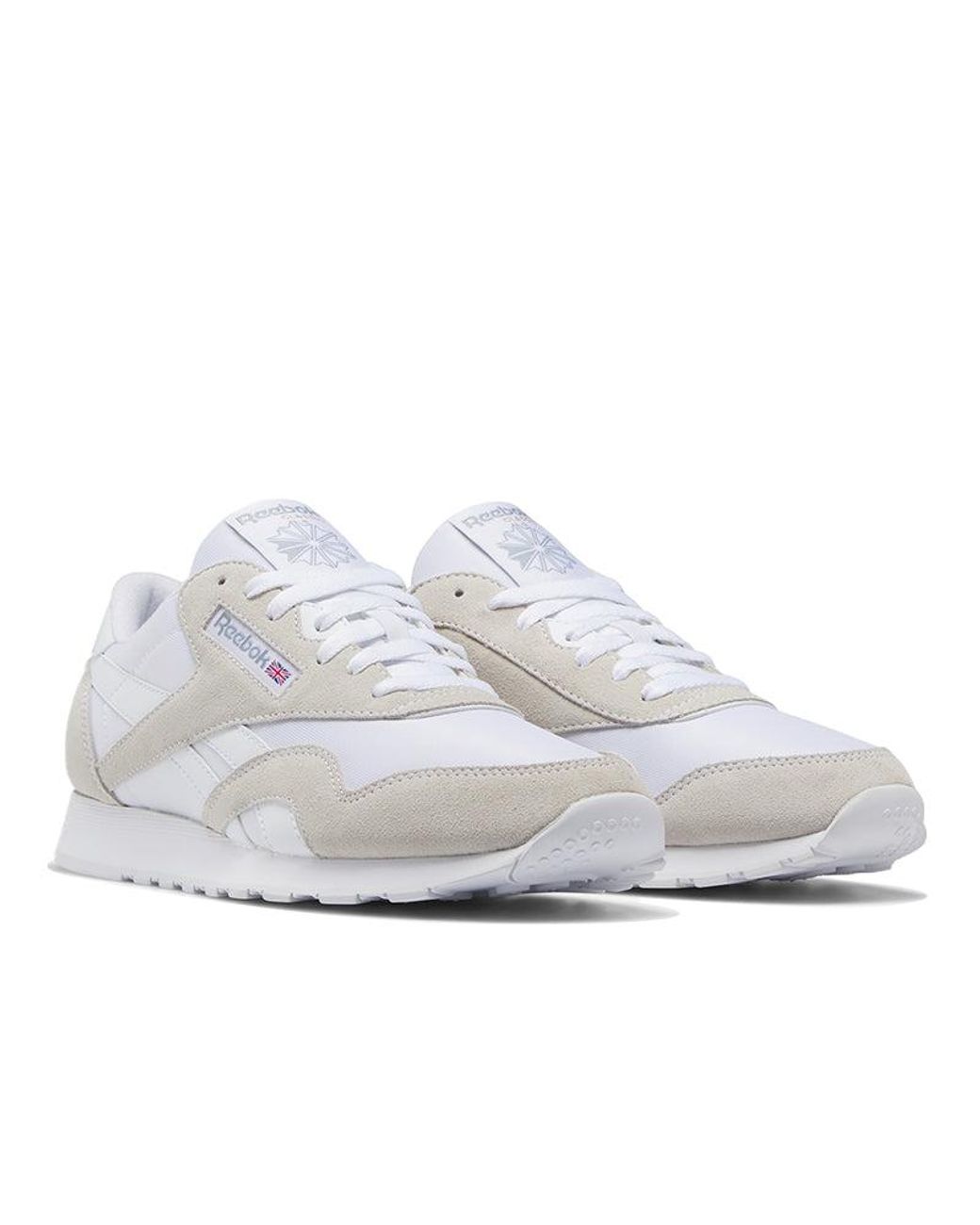 Reebok White Classic Nylon 'Cloud' for men