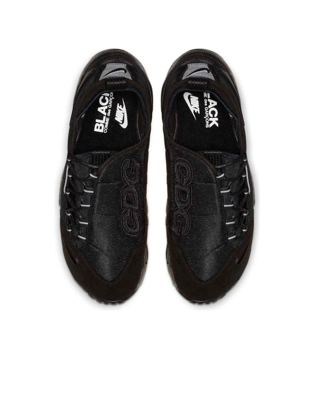 Nike Black X Comme Des Garcons Air Footscape Nm for men