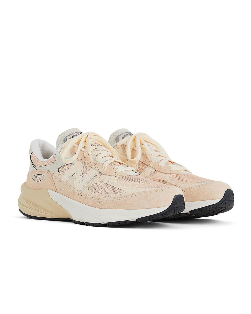 New Balance White 990V6 Made for men