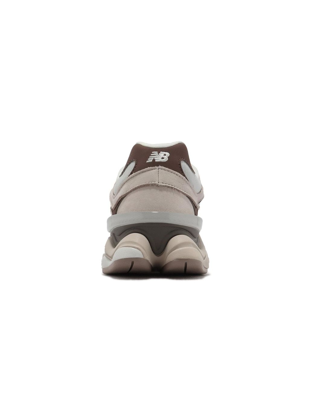 New Balance White 9060 Matter Timberwolf' for men